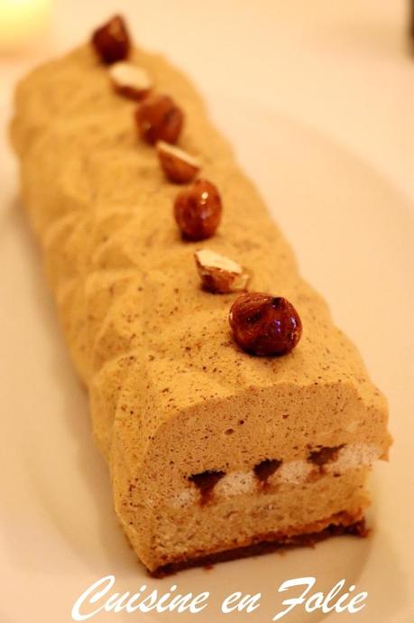 Bûche Pralinée de Philippe Conticini