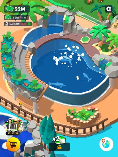 Télécharger Gratuit Idle Zoo Tycoon 3D - Animal Park Game APK MOD (Astuce) 6