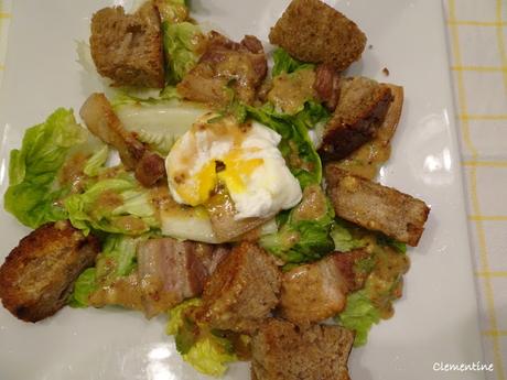 Salade Lyonnaise comme dans les Bouchons Lyonnais Salade Lyonnaise comme dans les Bouchons Lyonnais