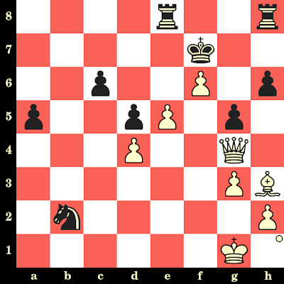 Les Blancs jouent et matent en 4 coups - Tigran Petrossian vs Rafael Kakiashvili, Tbilissi, 1945