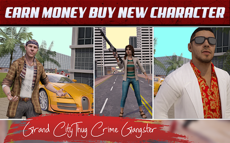 Code Triche Grandiose Ville Voyou la criminalité Bandit  APK MOD (Astuce) 4