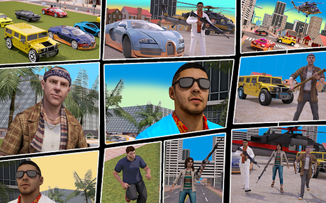 Code Triche Grandiose Ville Voyou la criminalité Bandit  APK MOD (Astuce) 5