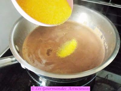 Polenta gourmande tout chocolat (Vegan)