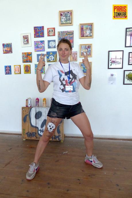 Body painting lors de l’Urban Jungle festival