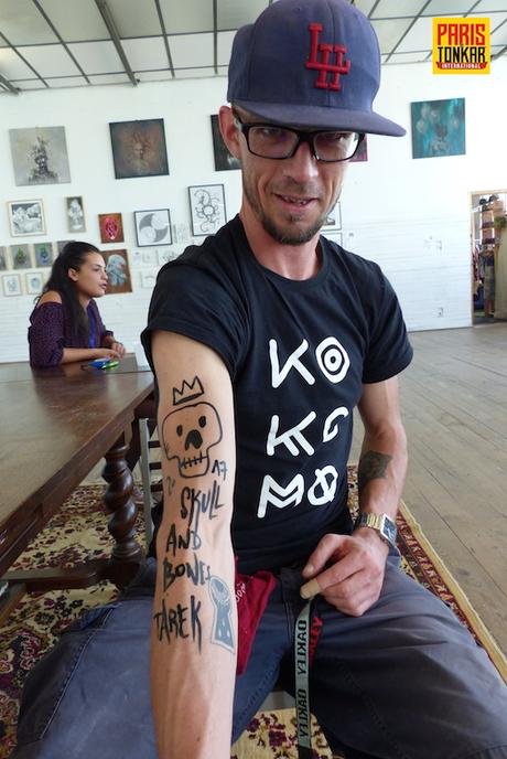 Body painting lors de l’Urban Jungle festival