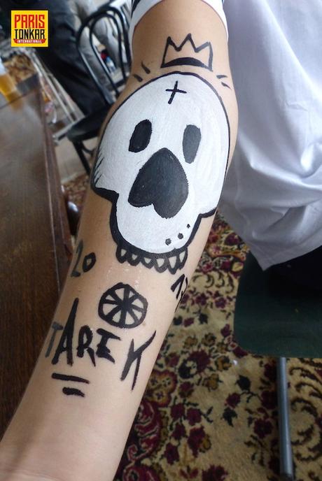 Body painting lors de l’Urban Jungle festival