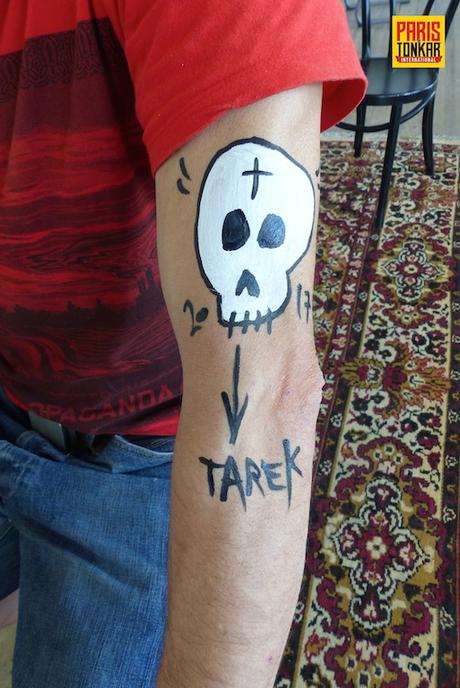 Body painting lors de l’Urban Jungle festival