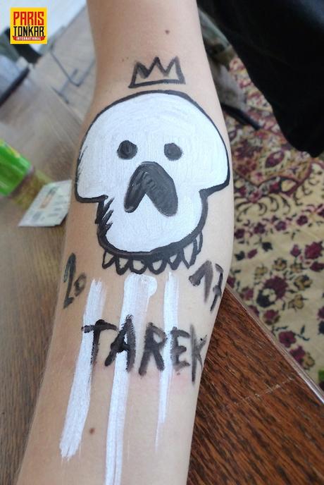 Body painting lors de l’Urban Jungle festival