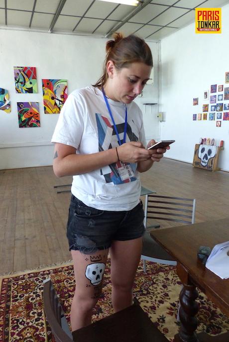 Body painting lors de l’Urban Jungle festival