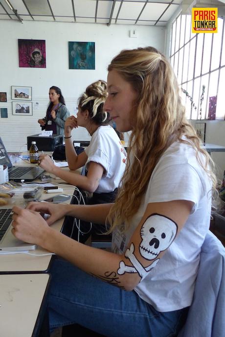 Body painting lors de l’Urban Jungle festival