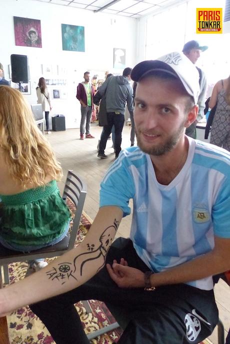 Body painting lors de l’Urban Jungle festival