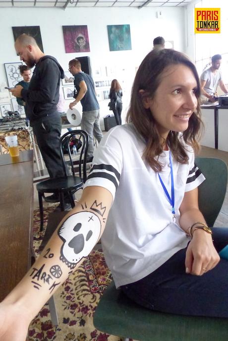 Body painting lors de l’Urban Jungle festival