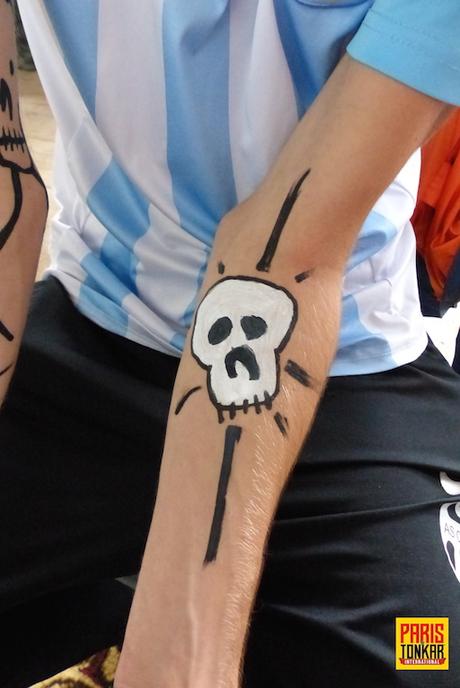 Body painting lors de l’Urban Jungle festival