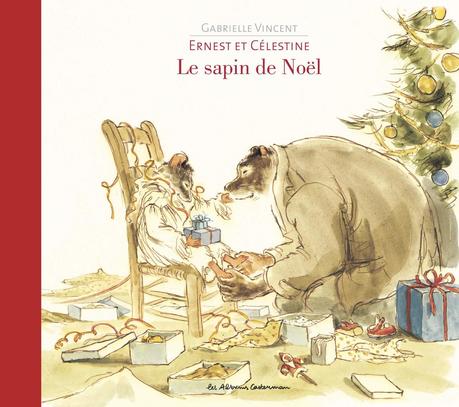 Ernest et Célestine – Le sapin de Noël. Gabrielle VINCENT – 2003 (Dès 5 ans)