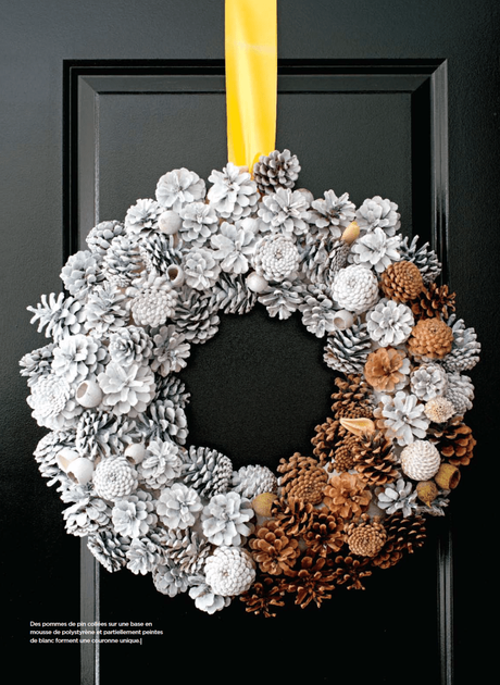 La couronne de Noël comme vous ne l’avez jamais vue!