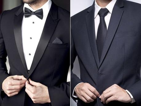 The Difference between a suit and a Tuxedo