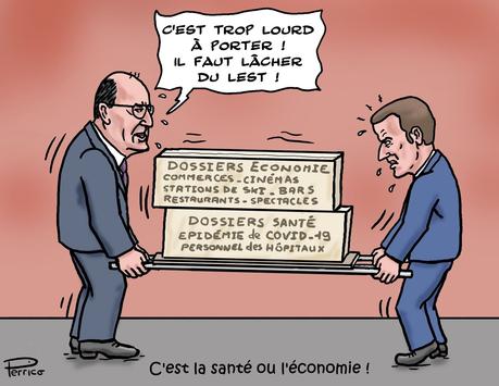 Macron doit composer entre la santé et l'économie