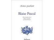 (Carte Blanche) Marc Wetzel, autour Ainsi parlait Blaise Pascal