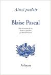 Ainsi parlait Blaise Pascal