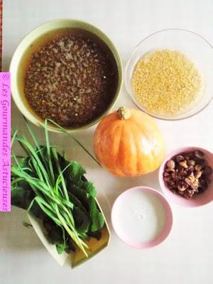 Cocotte de potiron aux lentilles et aux châtaignes (Vegan) Cocotte de potiron aux lentilles et aux châtaignes (Vegan)