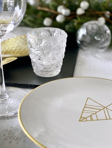 bougeoir cristal table de Noël 2020 Lalique luxe cadeau - blog déco