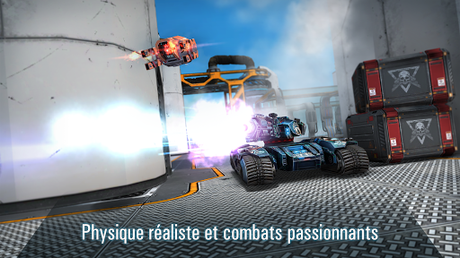 Télécharger Gratuit Robots VS Tanks: Batailles multijoueur tactiques  APK MOD (Astuce) 1