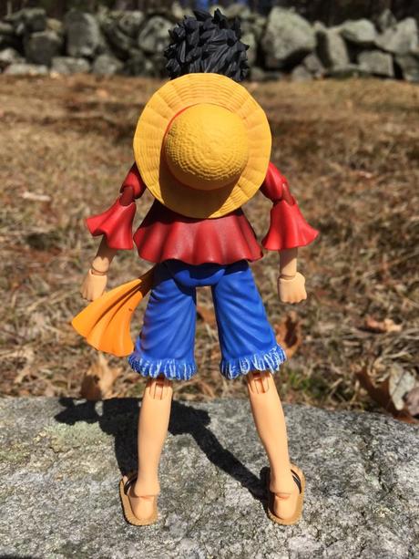 figurine Megahouse Luffy dos