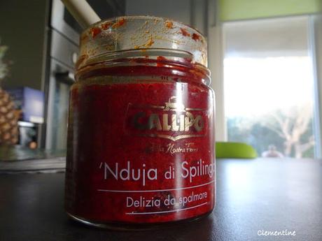 Aubergines à la 'nduja