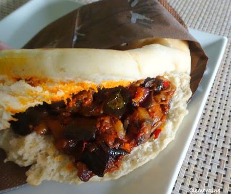 Aubergines à la 'nduja