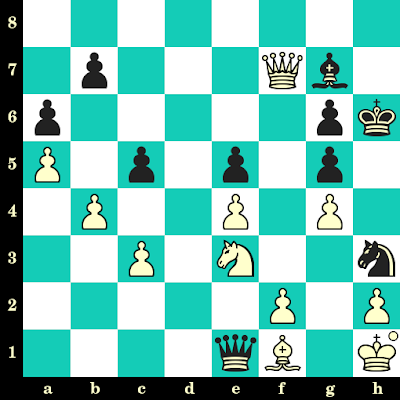 Les Blancs jouent et matent en 2 coups - Viktor Korchnoi vs Lev Gutman, Wijk aan Zee, 1987