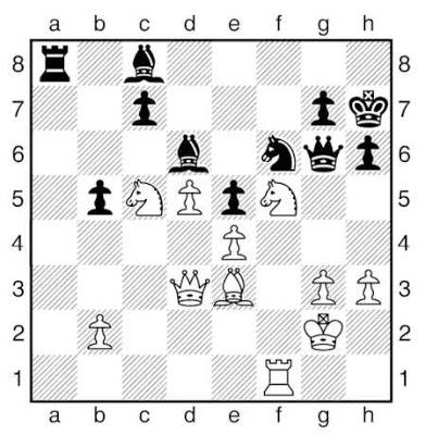 La partie d'échecs finale du jeu de la dame