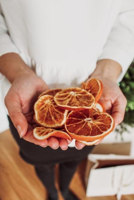 comment faire orange séchée pour décorer sent bon hiver