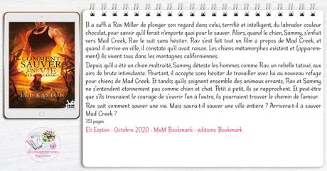 Mad Creek #4 – Comment sauver une vie – Eli Easton Mad Creek #4 – Comment sauver une vie – Eli Easton