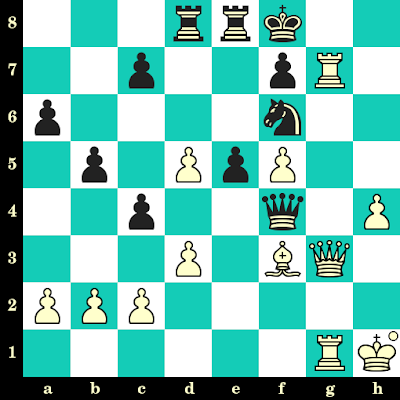 Les Blancs jouent et matent en 2 coups - Alexey Kuzmin vs Evgeny Vladimirov, Tashkent, 1987