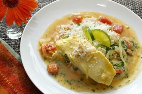 Cabillaud au lait de coco au thermomix