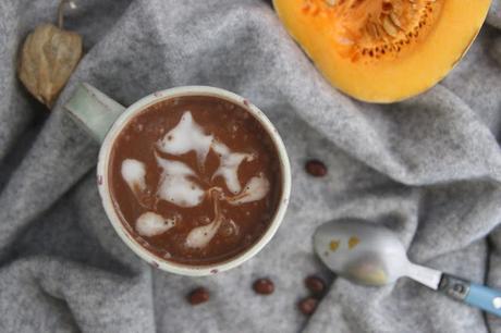 Chocolat chaud à la courge (vegan)