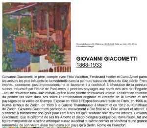 Fondation Marguerite et Aimé Maeght  » Les Giacometti : une famille de créateurs » à partir du 3 Juillet 2021