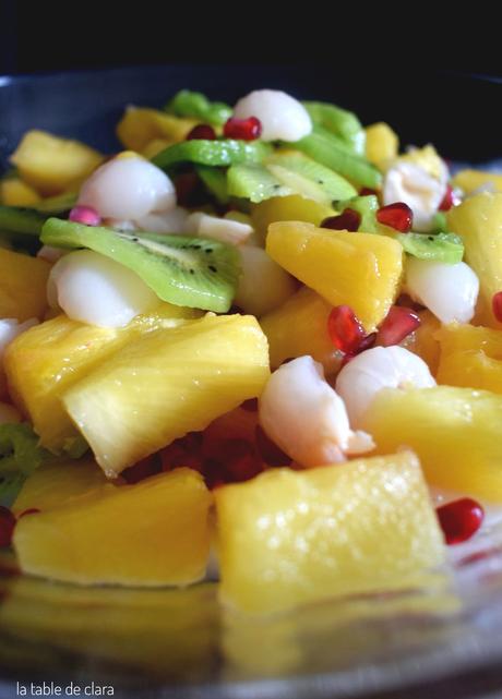 Salade de fruits exotiques