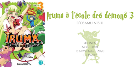 Iruma à l’école des démons #3 • Osamu Nishi