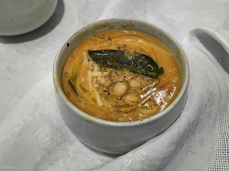 Le goût de l’Italie – Soupe de haricots blancs à la sauge