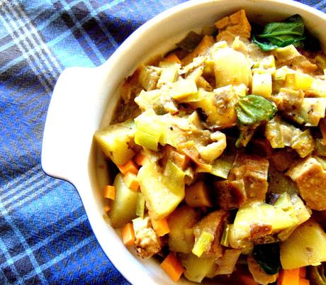 Pâté poireau, pommes terre 