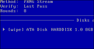 Effacer totalement un disque dur avec DBAN