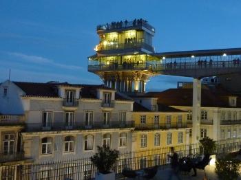 avent,lisbonne,blog littéraire de christian cottet-emard,portugal,voyage,ascenseur santa justa,elevador do carmo