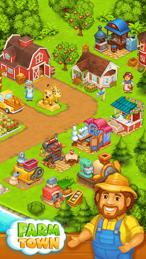 Code Triche Ferme Farm: Bonne Jour et jeu de la ferme Ville  APK MOD (Astuce) 2