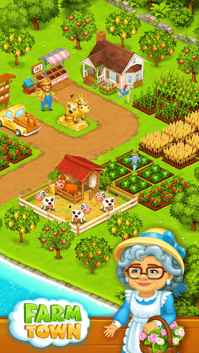 Code Triche Ferme Farm: Bonne Jour et jeu de la ferme Ville  APK MOD (Astuce) 1