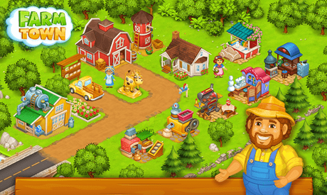 Code Triche Ferme Farm: Bonne Jour et jeu de la ferme Ville  APK MOD (Astuce) 6