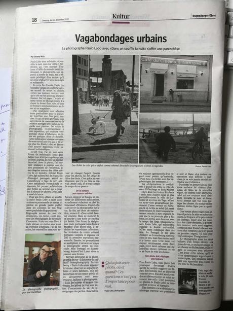 « Vagabondages urbains » dans le Wort « Vagabondages urbains » dans le Wort