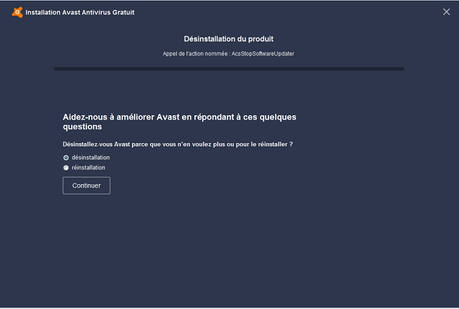 Désinstaller complètement l’antivirus Avast!