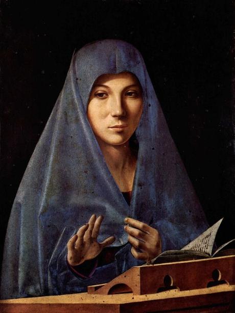 Antonello da Messine, La Vierge de l’Annonciation, vers 1475, huile sur bois,