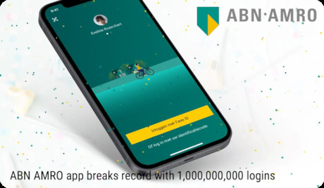 ABN AMRO app breaks record